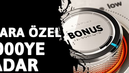 ₺5000'YE KADAR HOŞ GELDİN BONUSU